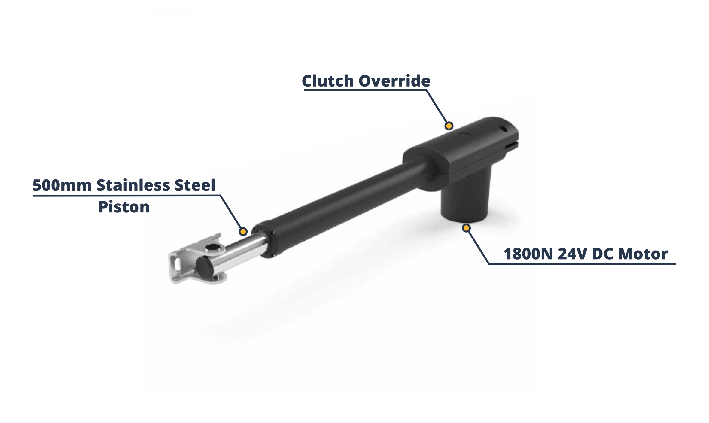 Extra Heavy Duty Single Gate Opener 